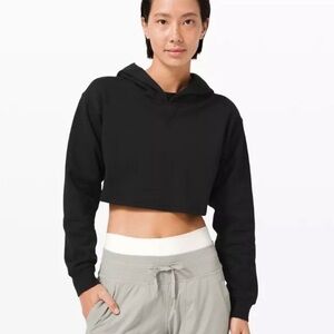 Lululemon All Yours Cropped Hoodie